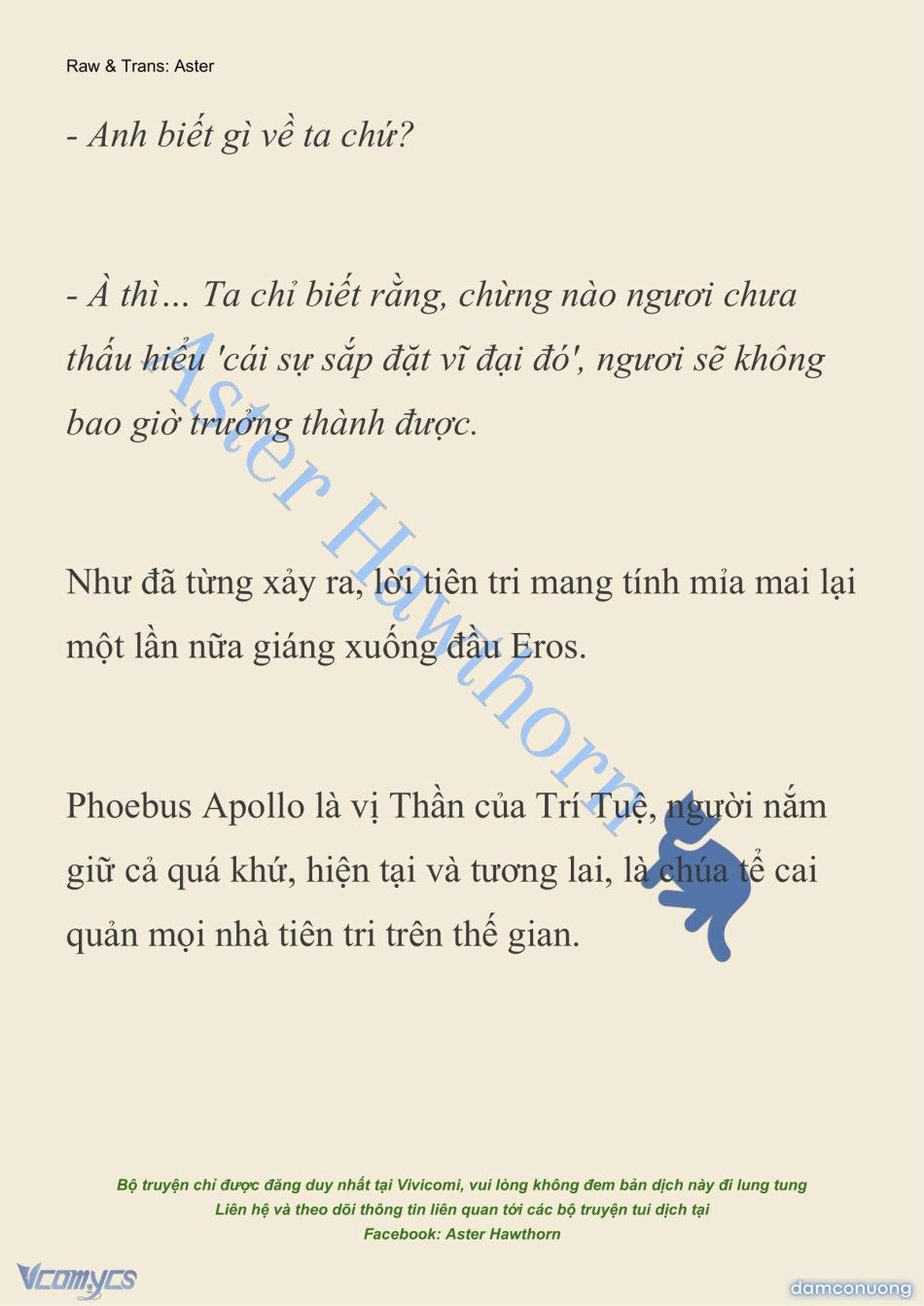 đọc truyện [novel] Dành Cho Các Nữ Thần: Dành Cho Psyche Chương 1 ảnh 15 tại Thiên Thai Truyện