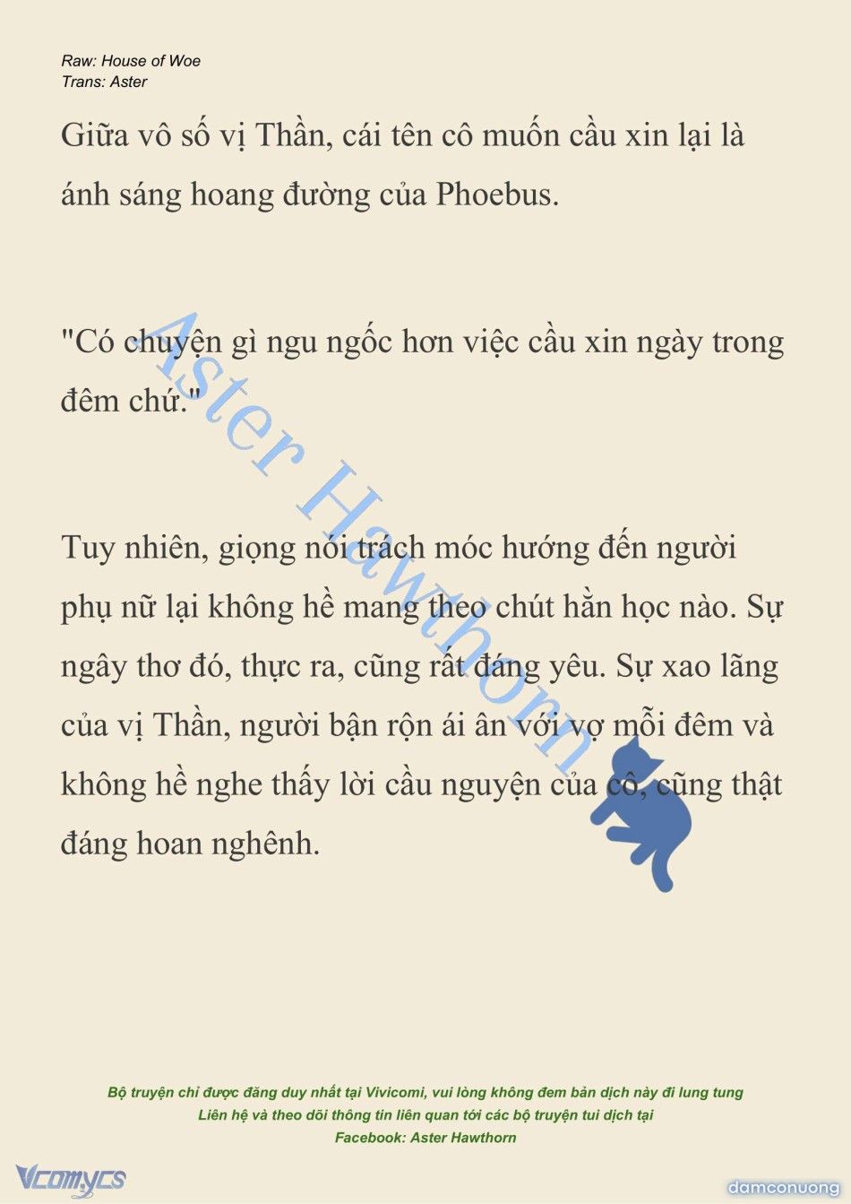 đọc truyện [novel] Dành Cho Các Nữ Thần: Dành Cho Psyche Chương 10 ảnh 7 tại Thiên Thai Truyện