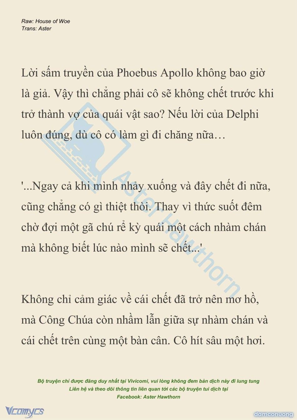 đọc truyện [novel] Dành Cho Các Nữ Thần: Dành Cho Psyche Chương 15 ảnh 21 tại Thiên Thai Truyện