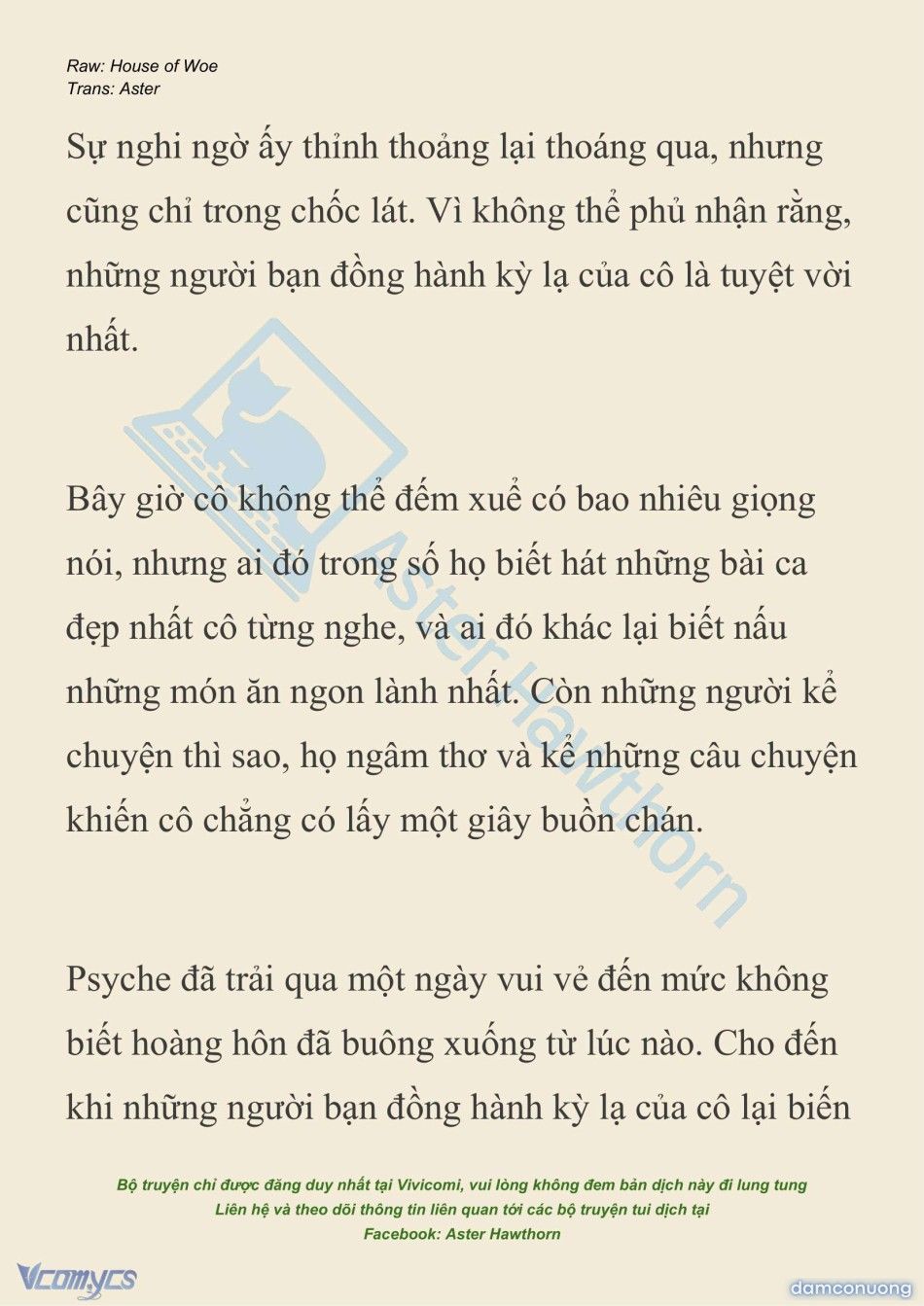 đọc truyện [novel] Dành Cho Các Nữ Thần: Dành Cho Psyche Chương 16 ảnh 9 tại Thiên Thai Truyện