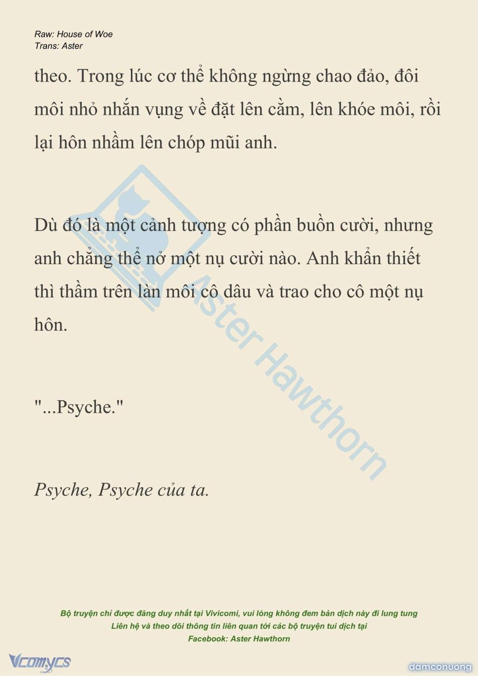 đọc truyện [novel] Dành Cho Các Nữ Thần: Dành Cho Psyche Chương 19 ảnh 19 tại Thiên Thai Truyện