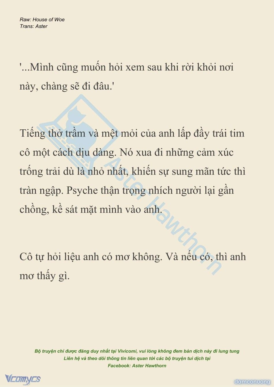 đọc truyện [novel] Dành Cho Các Nữ Thần: Dành Cho Psyche Chương 19 ảnh 24 tại Thiên Thai Truyện