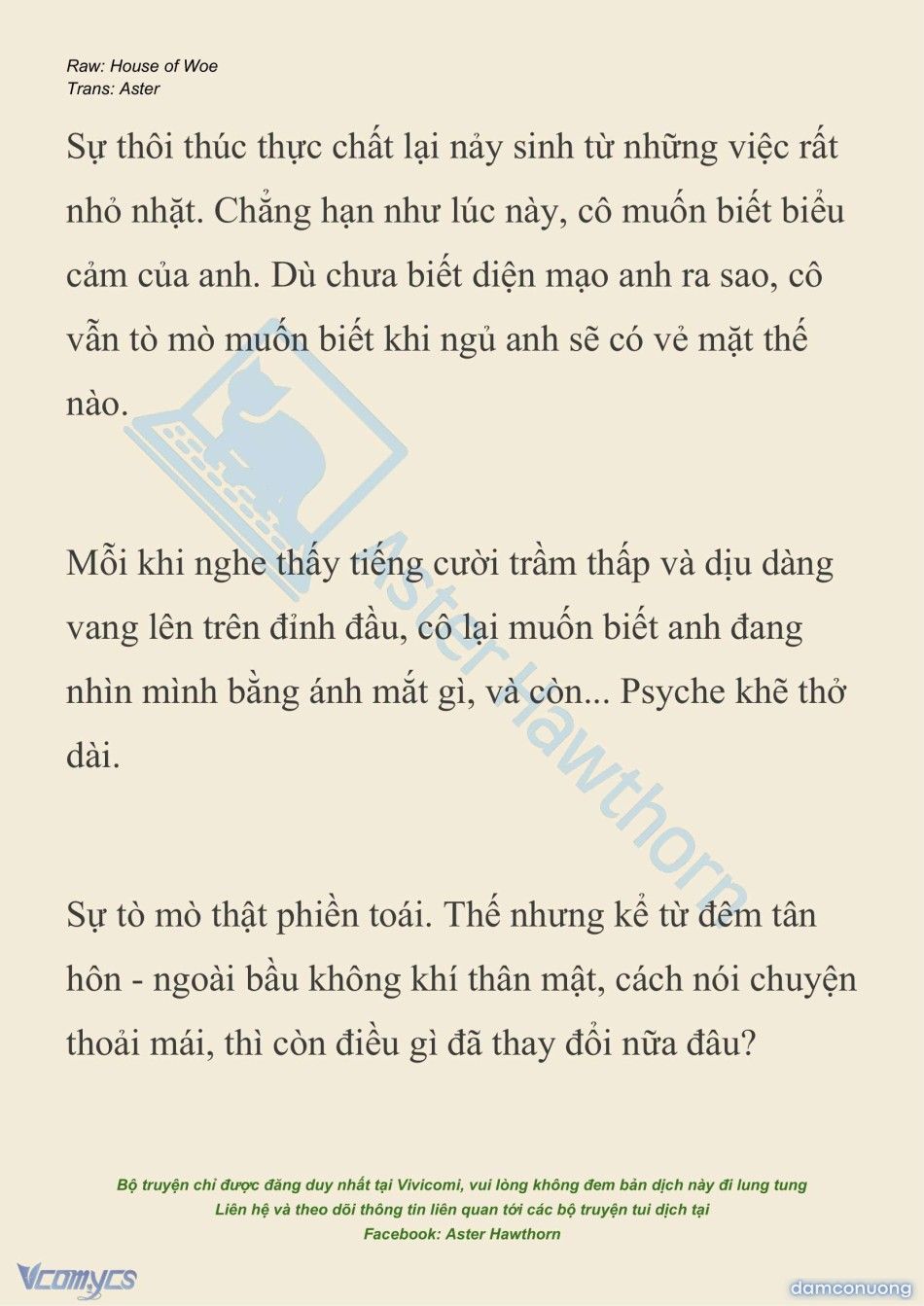 đọc truyện [novel] Dành Cho Các Nữ Thần: Dành Cho Psyche Chương 19 ảnh 26 tại Thiên Thai Truyện