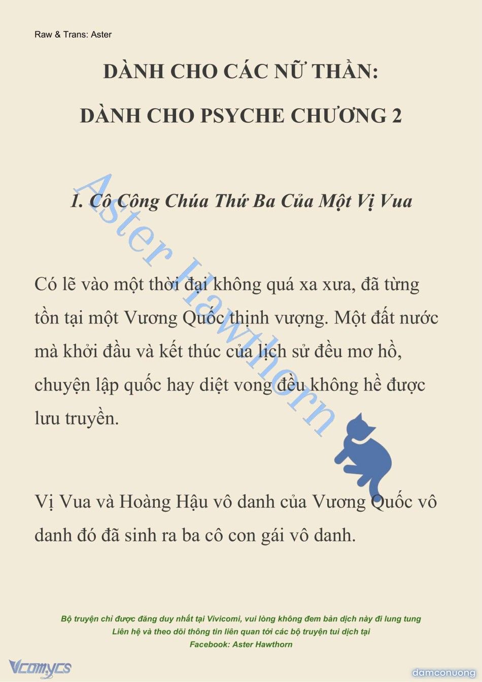 đọc truyện [novel] Dành Cho Các Nữ Thần: Dành Cho Psyche Chương 2 ảnh 3 tại Thiên Thai Truyện