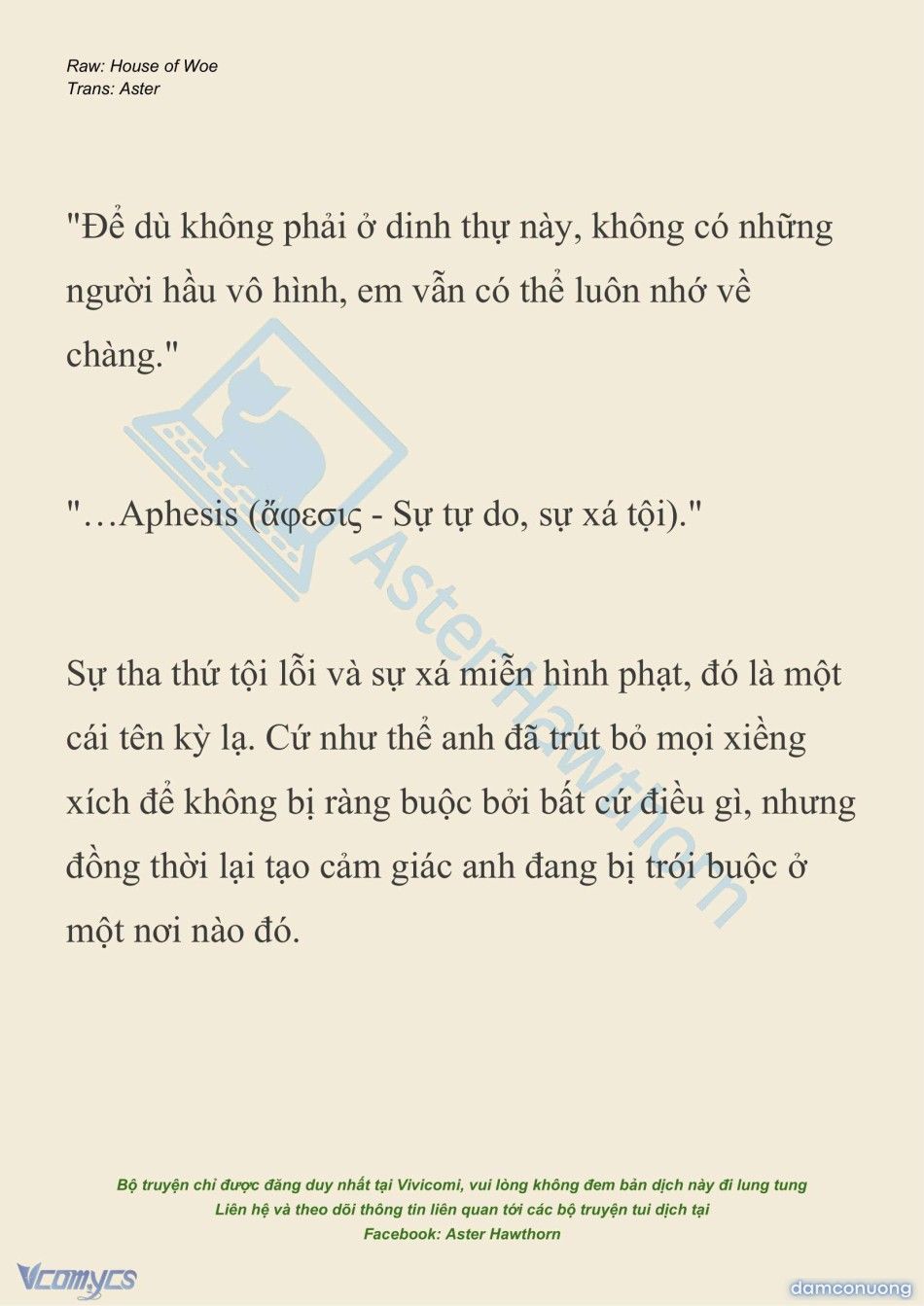 đọc truyện [novel] Dành Cho Các Nữ Thần: Dành Cho Psyche Chương 20 ảnh 28 tại Thiên Thai Truyện