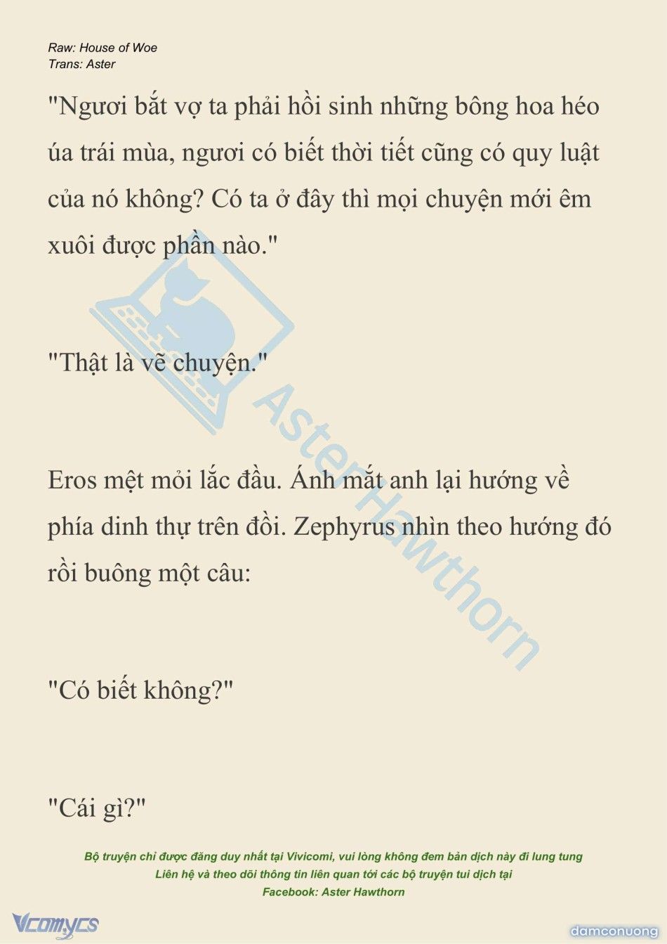 đọc truyện [novel] Dành Cho Các Nữ Thần: Dành Cho Psyche Chương 21 ảnh 13 tại Thiên Thai Truyện