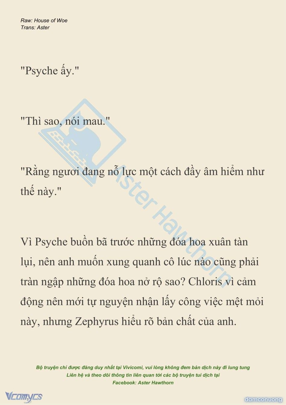 đọc truyện [novel] Dành Cho Các Nữ Thần: Dành Cho Psyche Chương 21 ảnh 14 tại Thiên Thai Truyện