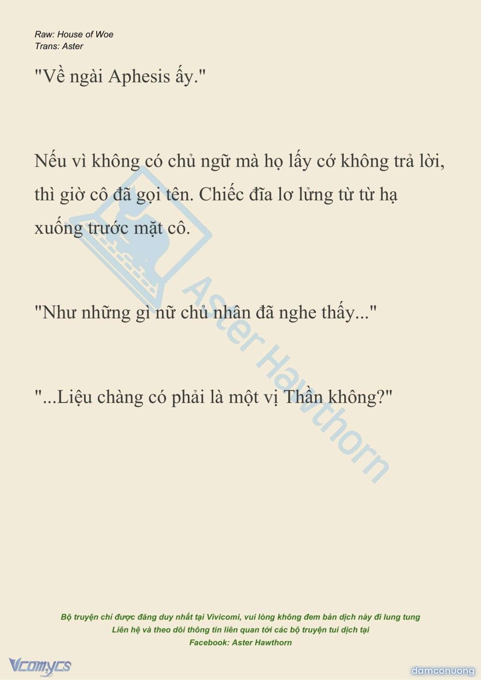 đọc truyện [novel] Dành Cho Các Nữ Thần: Dành Cho Psyche Chương 21 ảnh 21 tại Thiên Thai Truyện