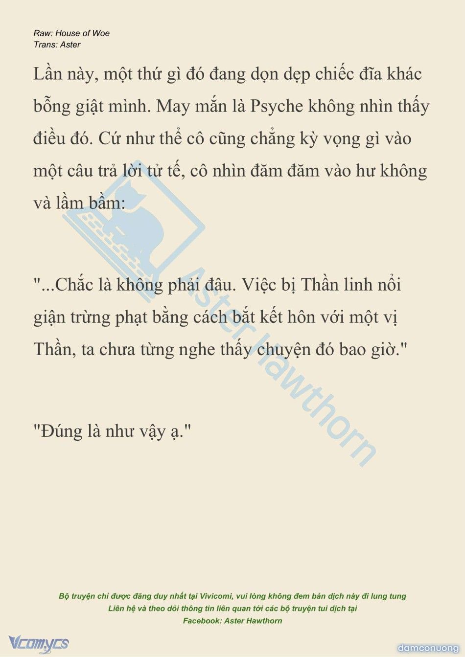 đọc truyện [novel] Dành Cho Các Nữ Thần: Dành Cho Psyche Chương 21 ảnh 22 tại Thiên Thai Truyện