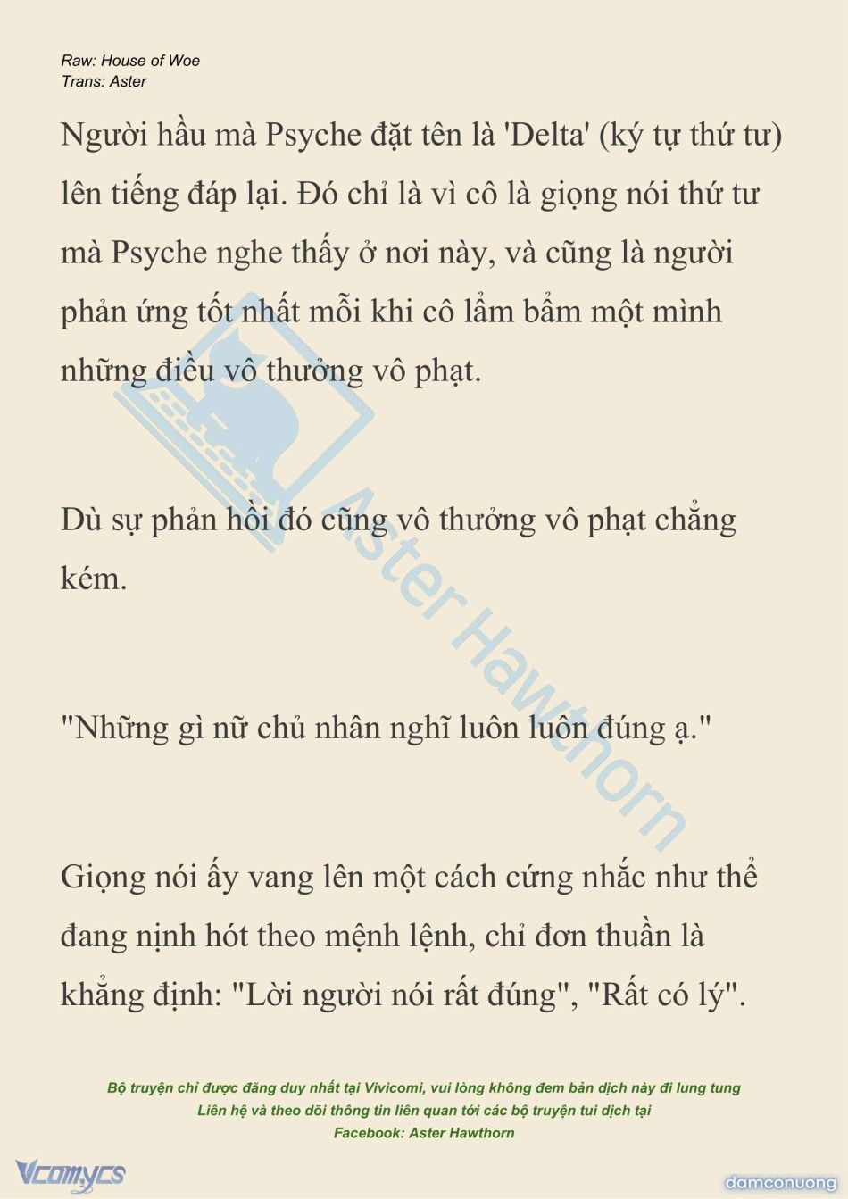 đọc truyện [novel] Dành Cho Các Nữ Thần: Dành Cho Psyche Chương 21 ảnh 23 tại Thiên Thai Truyện