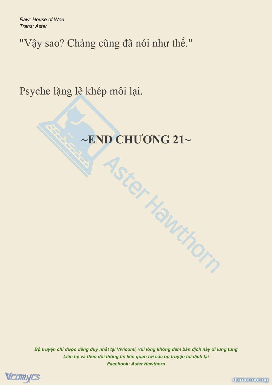 đọc truyện [novel] Dành Cho Các Nữ Thần: Dành Cho Psyche Chương 21 ảnh 25 tại Thiên Thai Truyện