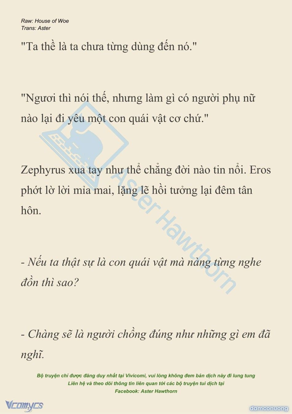 đọc truyện [novel] Dành Cho Các Nữ Thần: Dành Cho Psyche Chương 21 ảnh 8 tại Thiên Thai Truyện