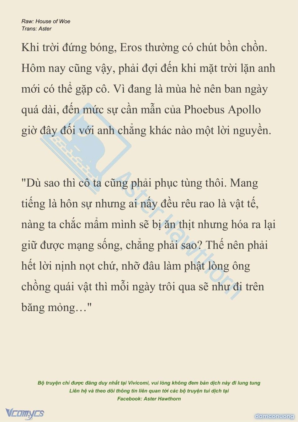 đọc truyện [novel] Dành Cho Các Nữ Thần: Dành Cho Psyche Chương 21 ảnh 10 tại Thiên Thai Truyện