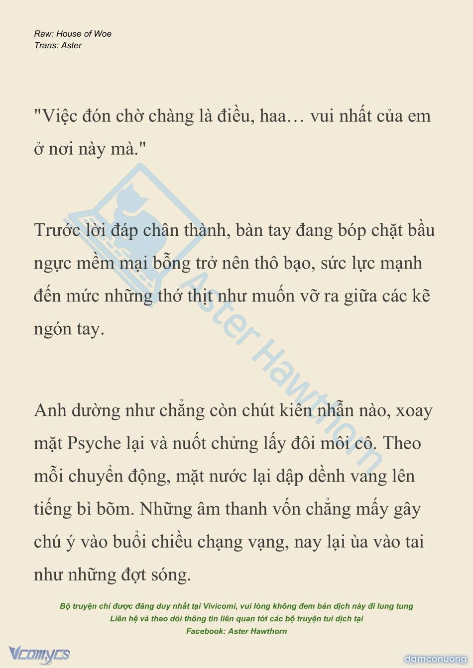 đọc truyện [novel] Dành Cho Các Nữ Thần: Dành Cho Psyche Chương 22 ảnh 14 tại Thiên Thai Truyện