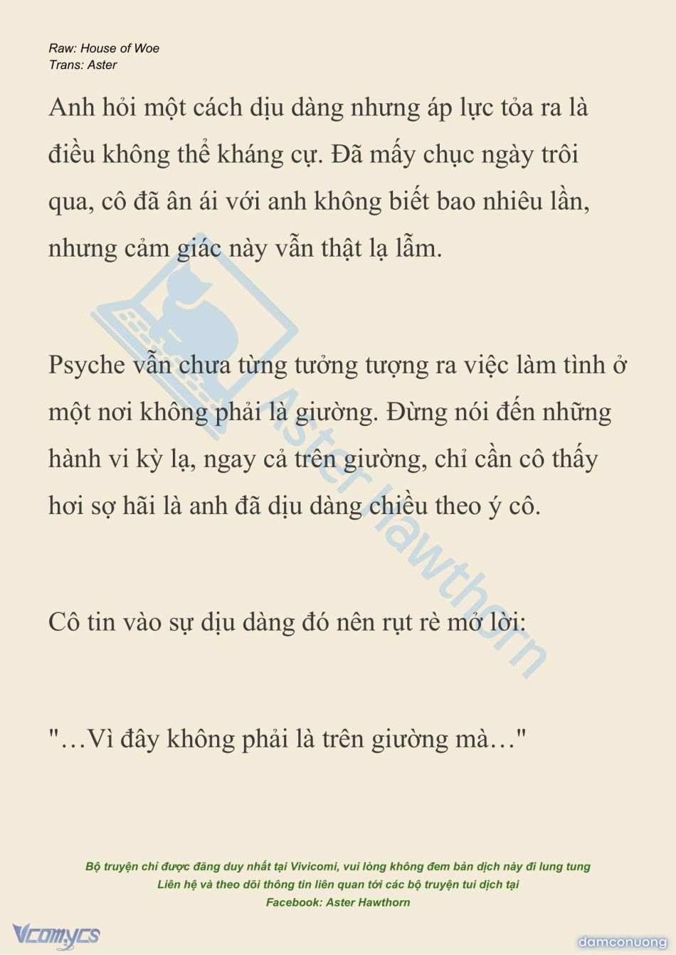 đọc truyện [novel] Dành Cho Các Nữ Thần: Dành Cho Psyche Chương 22 ảnh 17 tại Thiên Thai Truyện