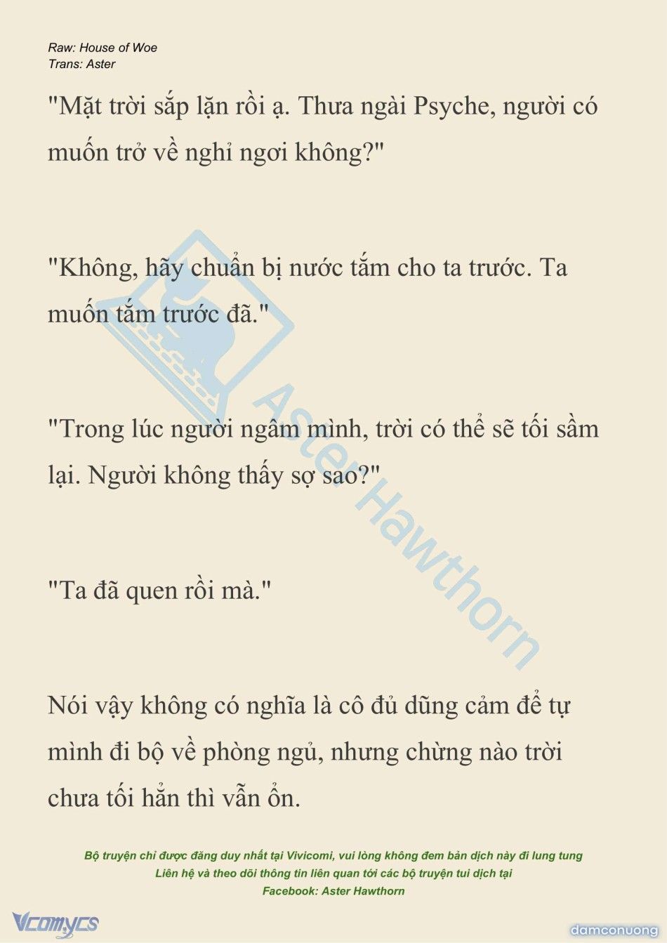 đọc truyện [novel] Dành Cho Các Nữ Thần: Dành Cho Psyche Chương 22 ảnh 4 tại Thiên Thai Truyện