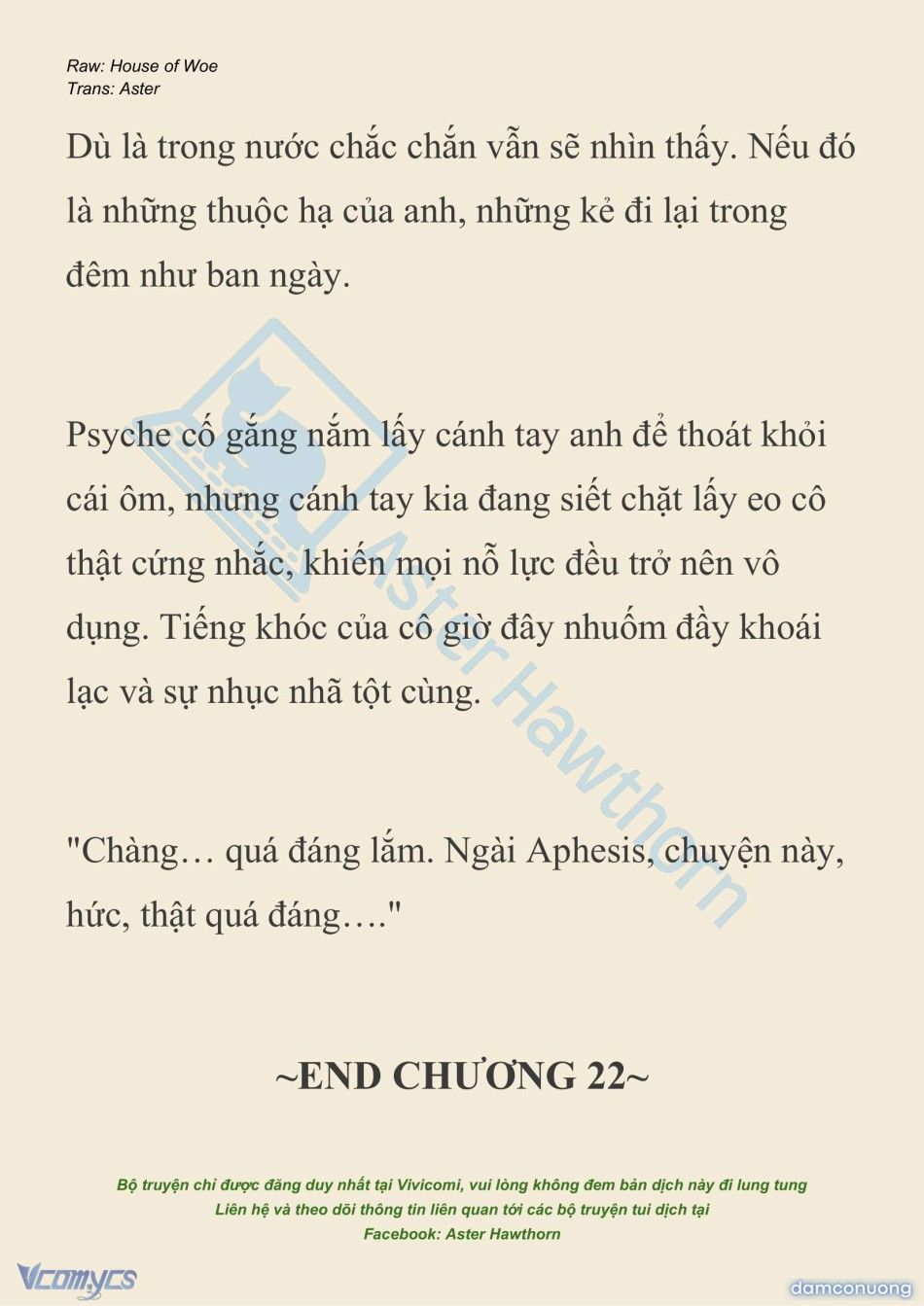 đọc truyện [novel] Dành Cho Các Nữ Thần: Dành Cho Psyche Chương 22 ảnh 23 tại Thiên Thai Truyện