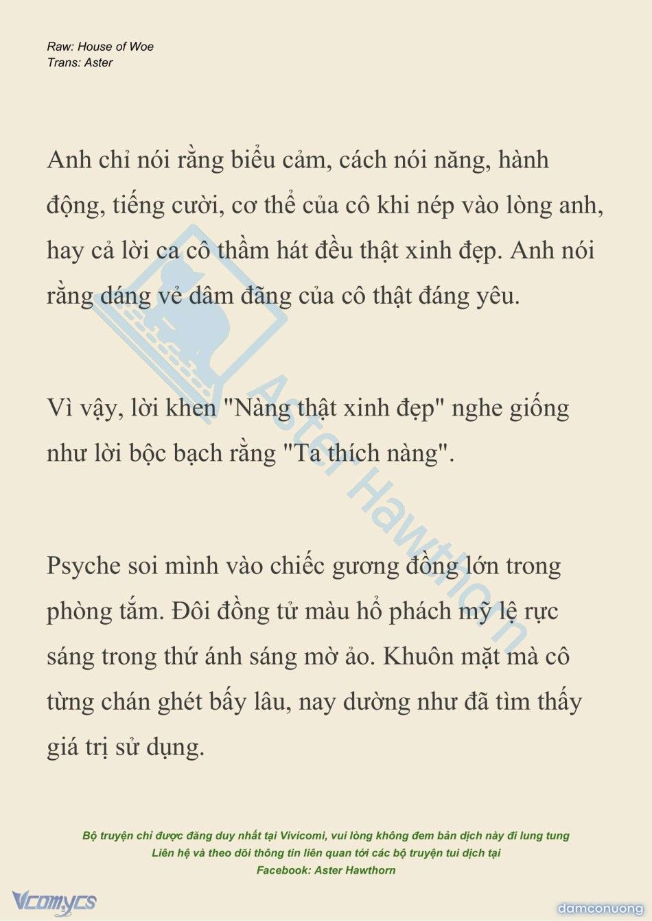 đọc truyện [novel] Dành Cho Các Nữ Thần: Dành Cho Psyche Chương 22 ảnh 7 tại Thiên Thai Truyện