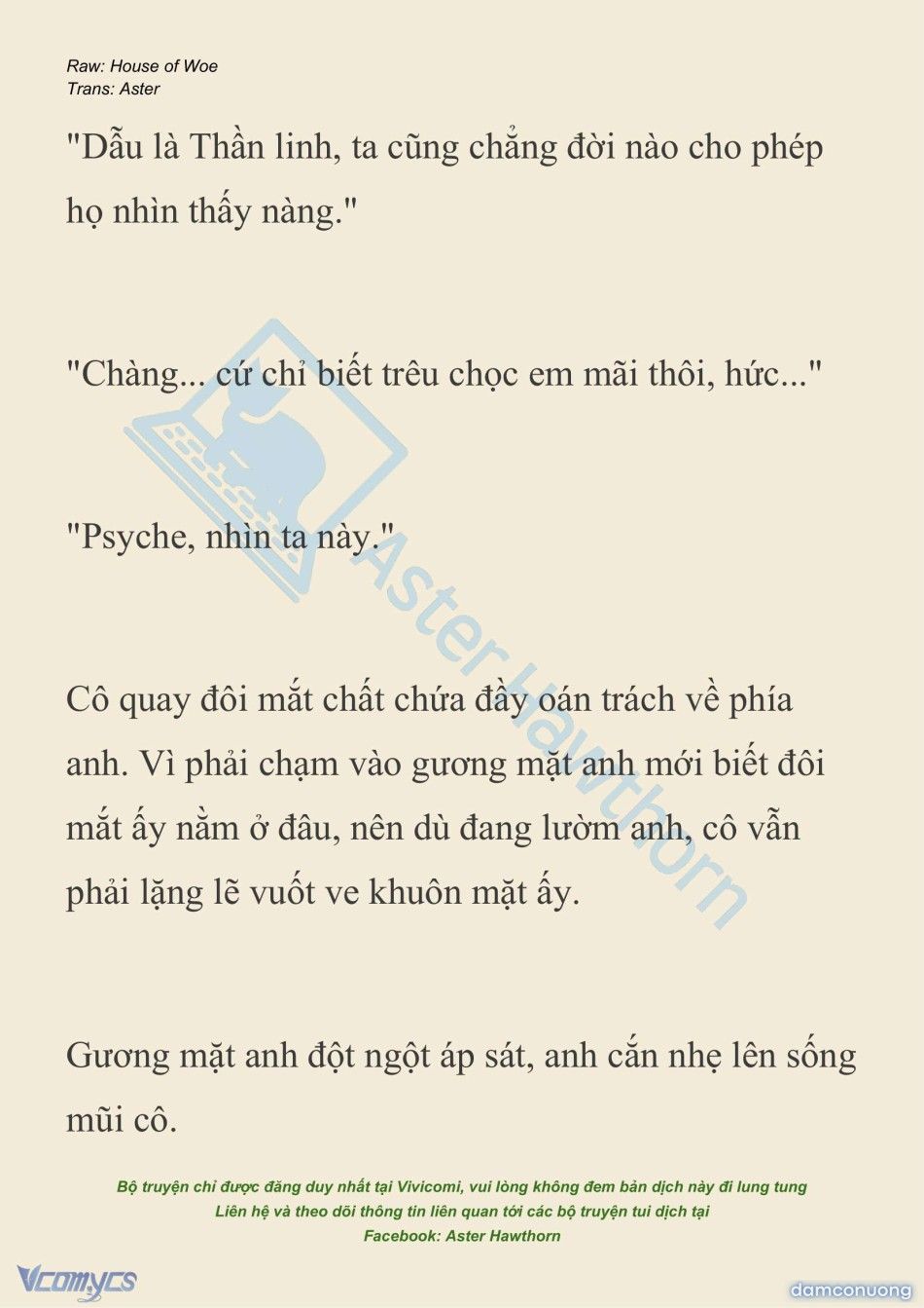 đọc truyện [novel] Dành Cho Các Nữ Thần: Dành Cho Psyche Chương 23 ảnh 3 tại Thiên Thai Truyện