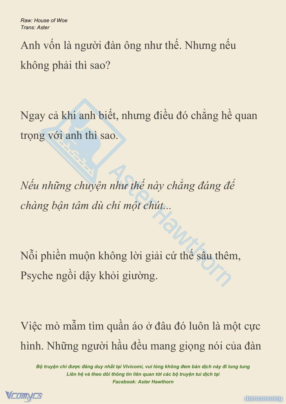 đọc truyện [novel] Dành Cho Các Nữ Thần: Dành Cho Psyche Chương 23 ảnh 14 tại Thiên Thai Truyện