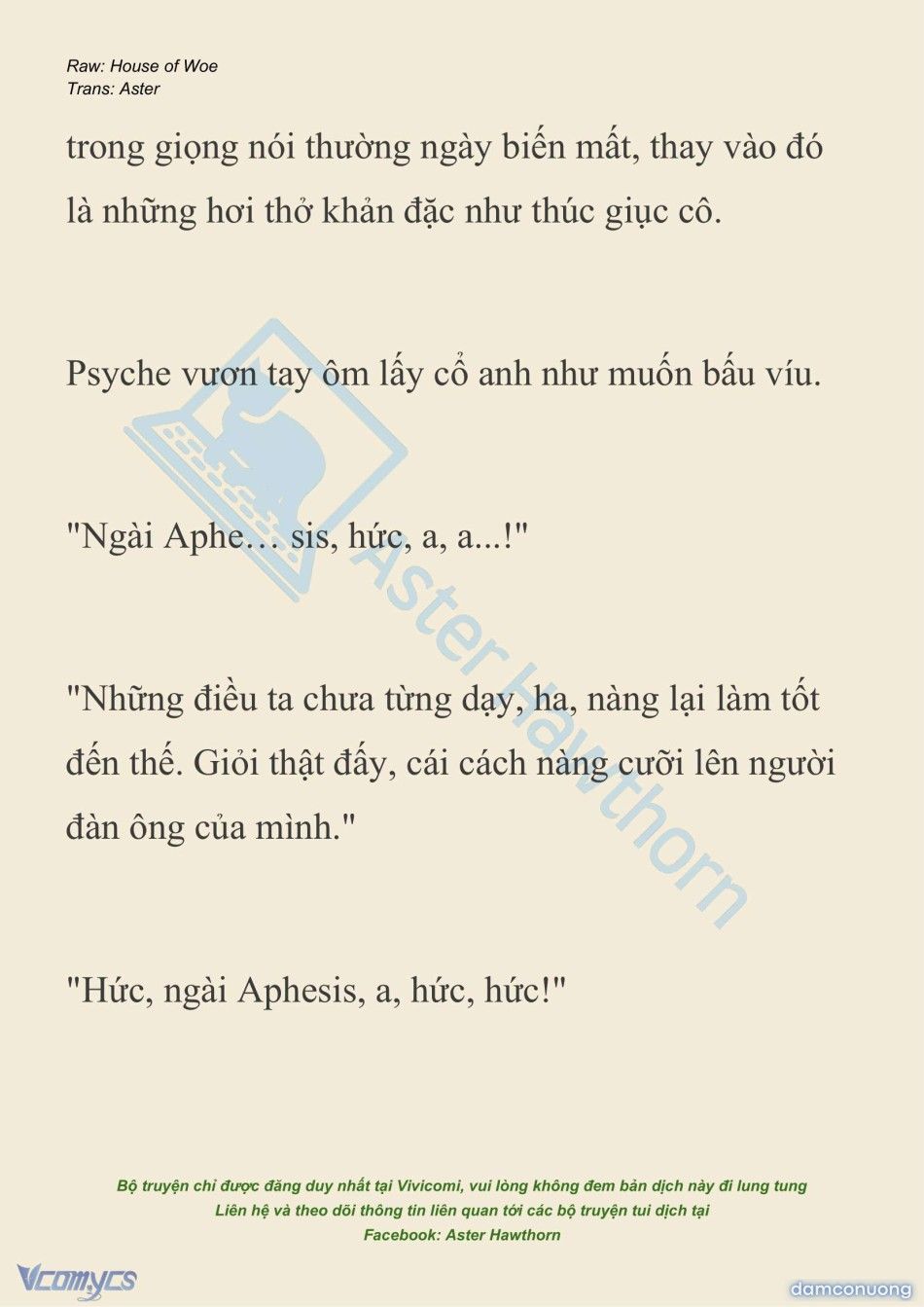 đọc truyện [novel] Dành Cho Các Nữ Thần: Dành Cho Psyche Chương 23 ảnh 7 tại Thiên Thai Truyện