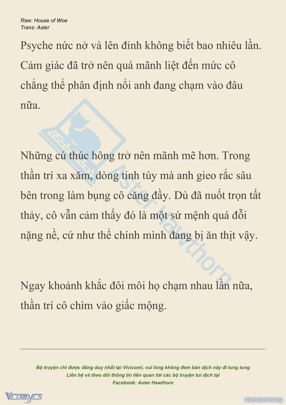 đọc truyện [novel] Dành Cho Các Nữ Thần: Dành Cho Psyche Chương 23 ảnh 10 tại Thiên Thai Truyện