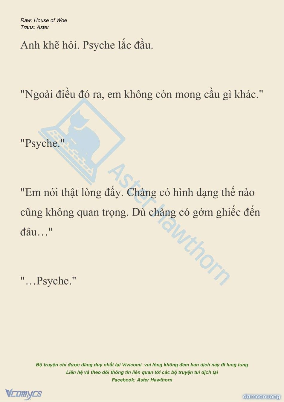 đọc truyện [novel] Dành Cho Các Nữ Thần: Dành Cho Psyche Chương 24 ảnh 15 tại Thiên Thai Truyện