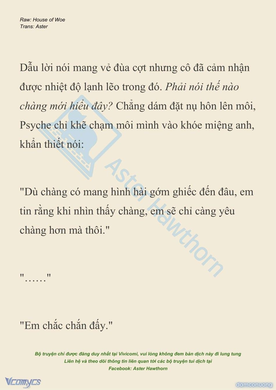 đọc truyện [novel] Dành Cho Các Nữ Thần: Dành Cho Psyche Chương 24 ảnh 19 tại Thiên Thai Truyện
