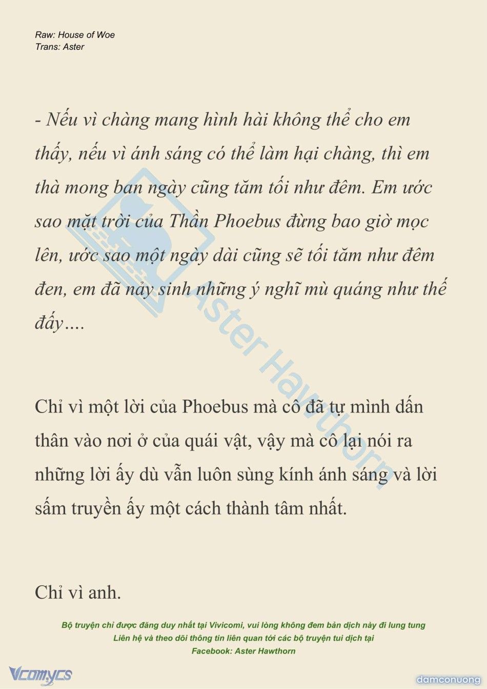 đọc truyện [novel] Dành Cho Các Nữ Thần: Dành Cho Psyche Chương 25 ảnh 7 tại Thiên Thai Truyện