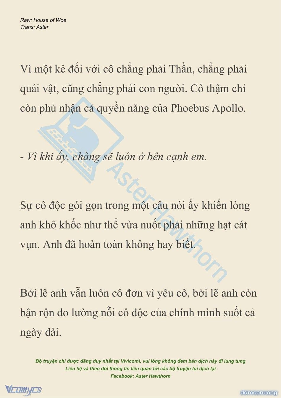 đọc truyện [novel] Dành Cho Các Nữ Thần: Dành Cho Psyche Chương 25 ảnh 8 tại Thiên Thai Truyện