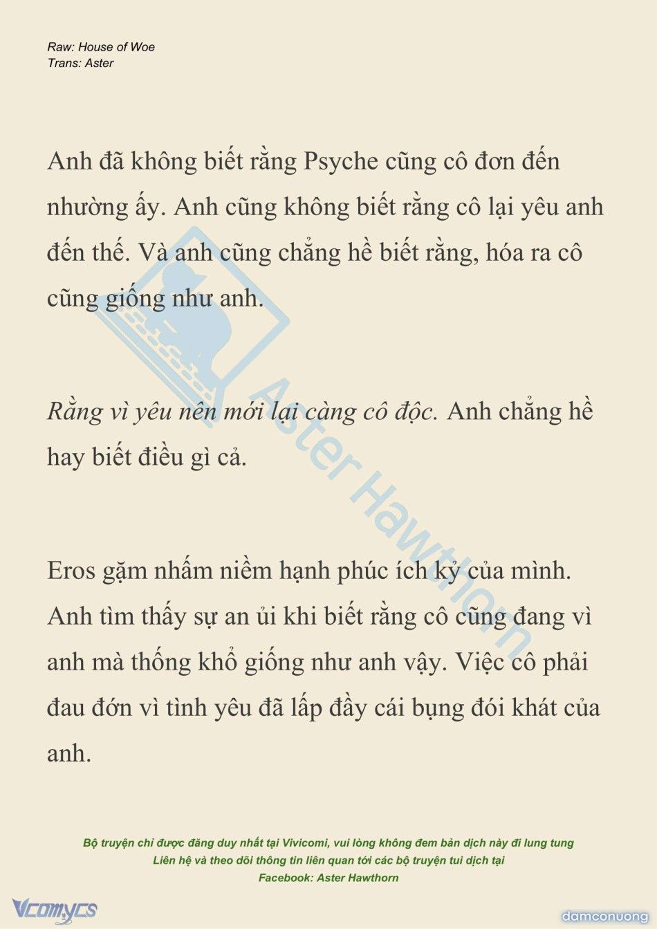 đọc truyện [novel] Dành Cho Các Nữ Thần: Dành Cho Psyche Chương 25 ảnh 9 tại Thiên Thai Truyện