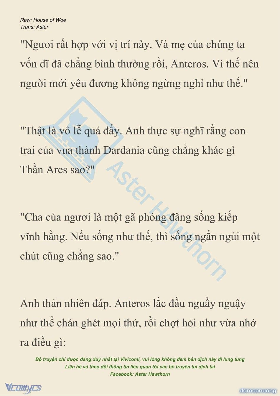 đọc truyện [novel] Dành Cho Các Nữ Thần: Dành Cho Psyche Chương 26 ảnh 11 tại Thiên Thai Truyện