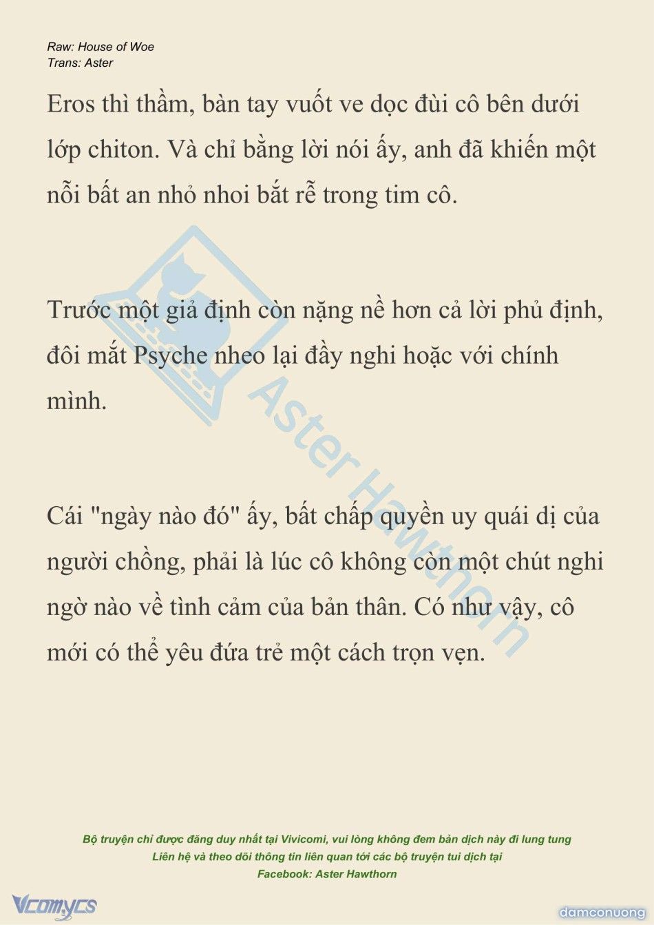 đọc truyện [novel] Dành Cho Các Nữ Thần: Dành Cho Psyche Chương 27 ảnh 22 tại Thiên Thai Truyện