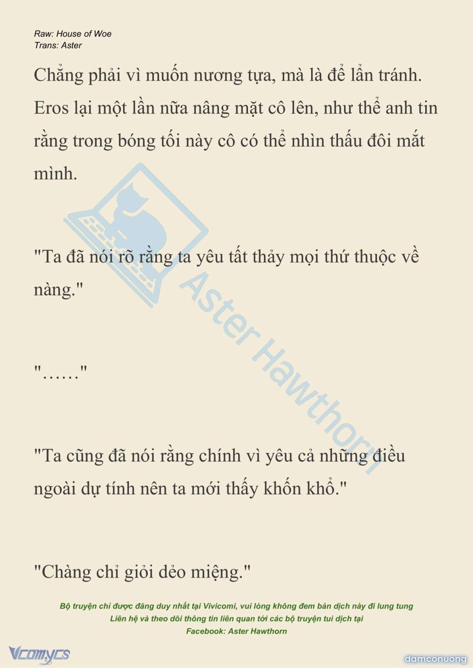 đọc truyện [novel] Dành Cho Các Nữ Thần: Dành Cho Psyche Chương 27 ảnh 9 tại Thiên Thai Truyện