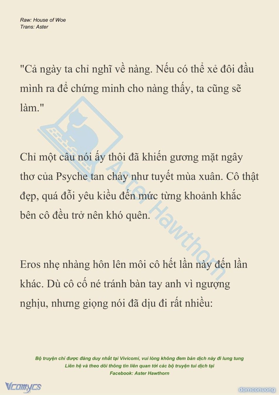 đọc truyện [novel] Dành Cho Các Nữ Thần: Dành Cho Psyche Chương 27 ảnh 10 tại Thiên Thai Truyện