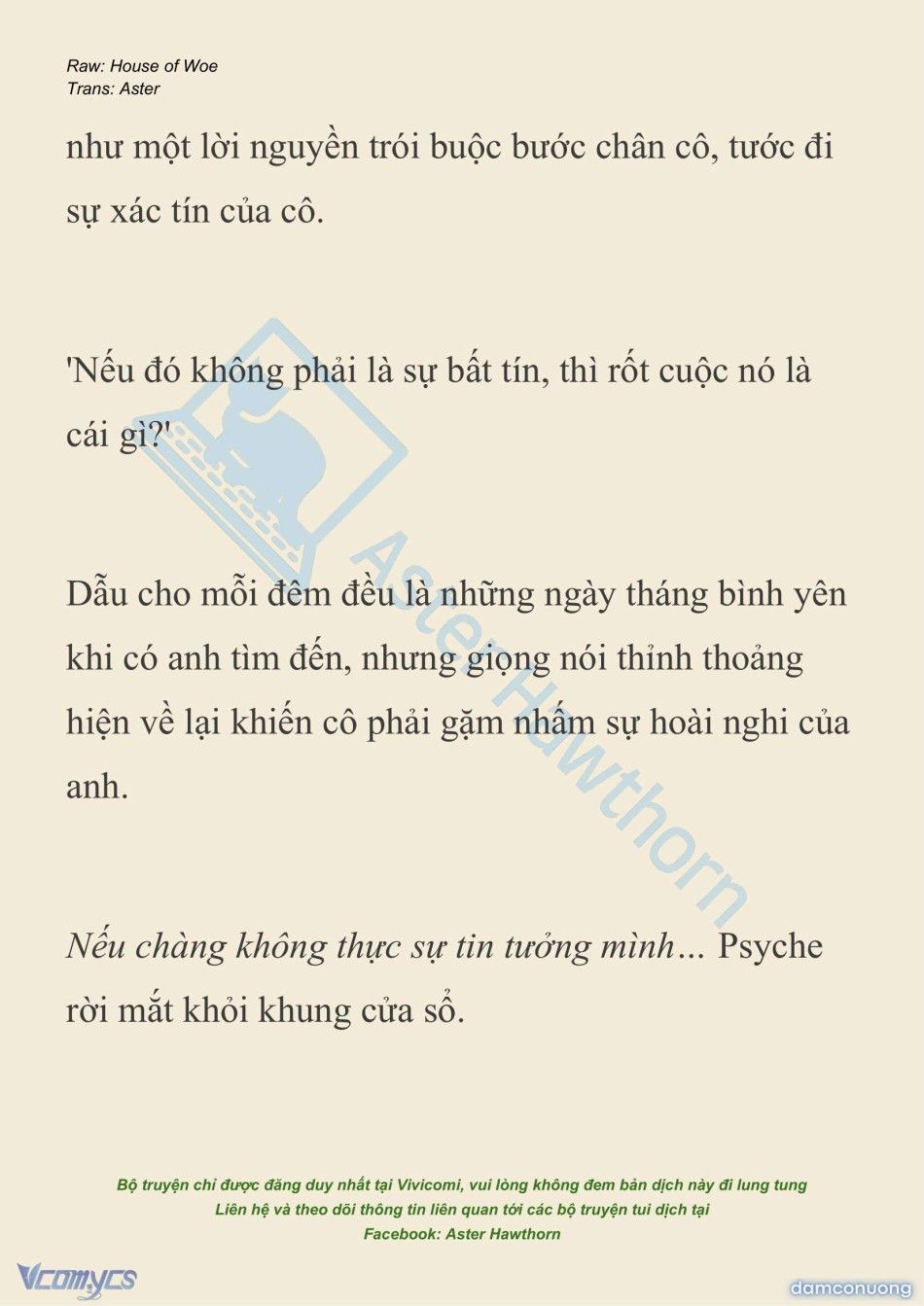 đọc truyện [novel] Dành Cho Các Nữ Thần: Dành Cho Psyche Chương 28 ảnh 6 tại Thiên Thai Truyện