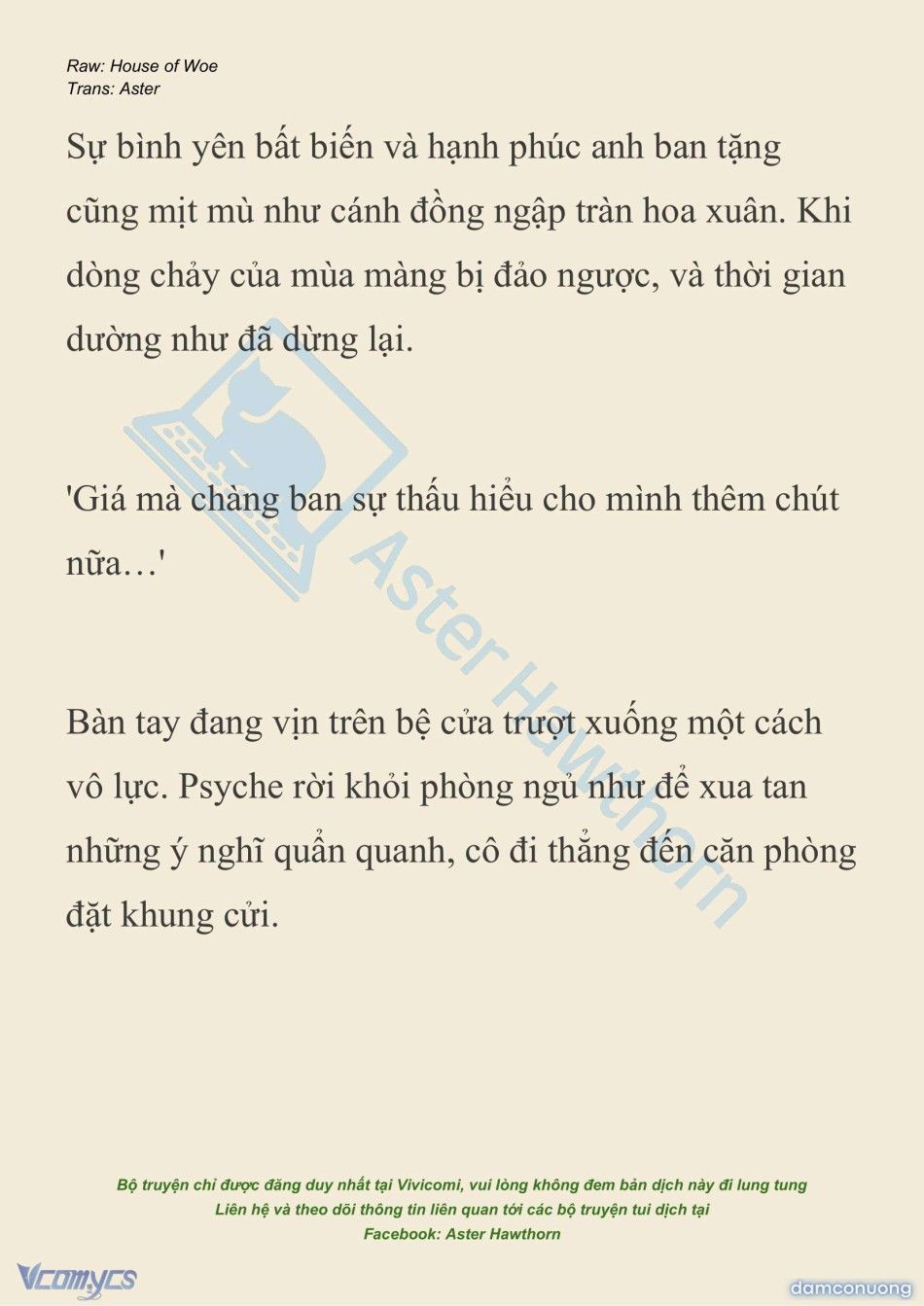 đọc truyện [novel] Dành Cho Các Nữ Thần: Dành Cho Psyche Chương 28 ảnh 8 tại Thiên Thai Truyện