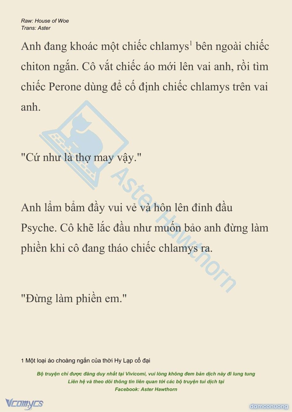đọc truyện [novel] Dành Cho Các Nữ Thần: Dành Cho Psyche Chương 29 ảnh 14 tại Thiên Thai Truyện