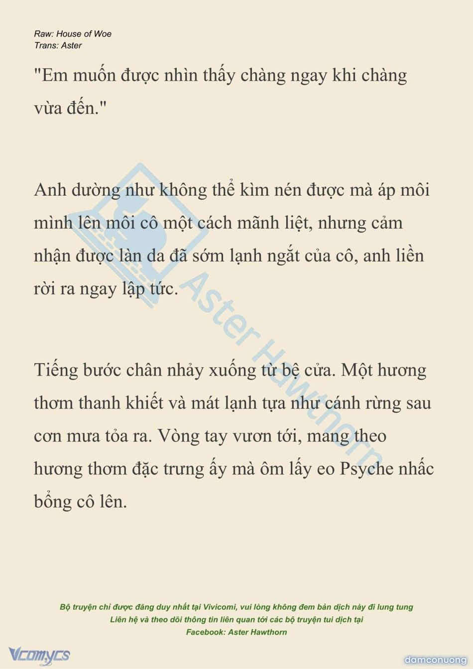 đọc truyện [novel] Dành Cho Các Nữ Thần: Dành Cho Psyche Chương 29 ảnh 5 tại Thiên Thai Truyện