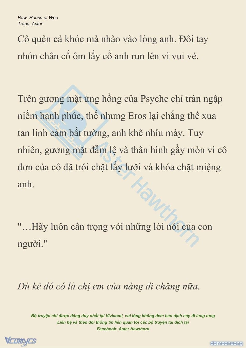 đọc truyện [novel] Dành Cho Các Nữ Thần: Dành Cho Psyche Chương 30 ảnh 15 tại Thiên Thai Truyện