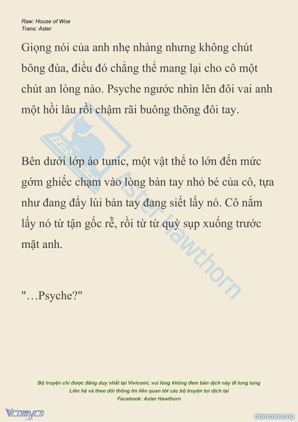đọc truyện [novel] Dành Cho Các Nữ Thần: Dành Cho Psyche Chương 30 ảnh 6 tại Thiên Thai Truyện