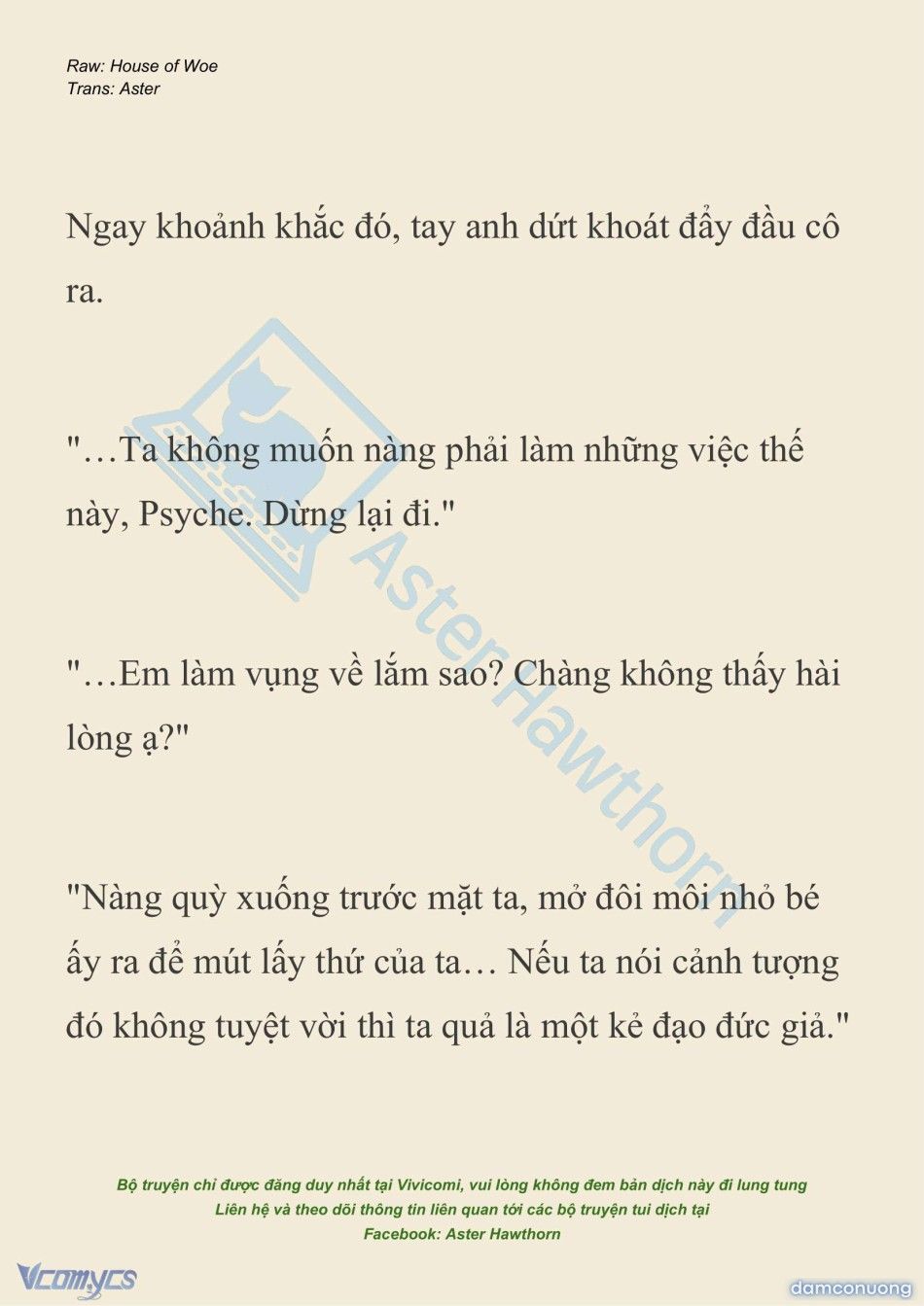 đọc truyện [novel] Dành Cho Các Nữ Thần: Dành Cho Psyche Chương 30 ảnh 9 tại Thiên Thai Truyện