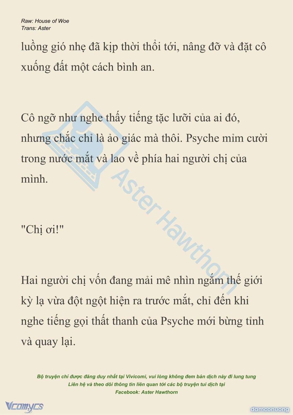 đọc truyện [novel] Dành Cho Các Nữ Thần: Dành Cho Psyche Chương 31 ảnh 3 tại Thiên Thai Truyện