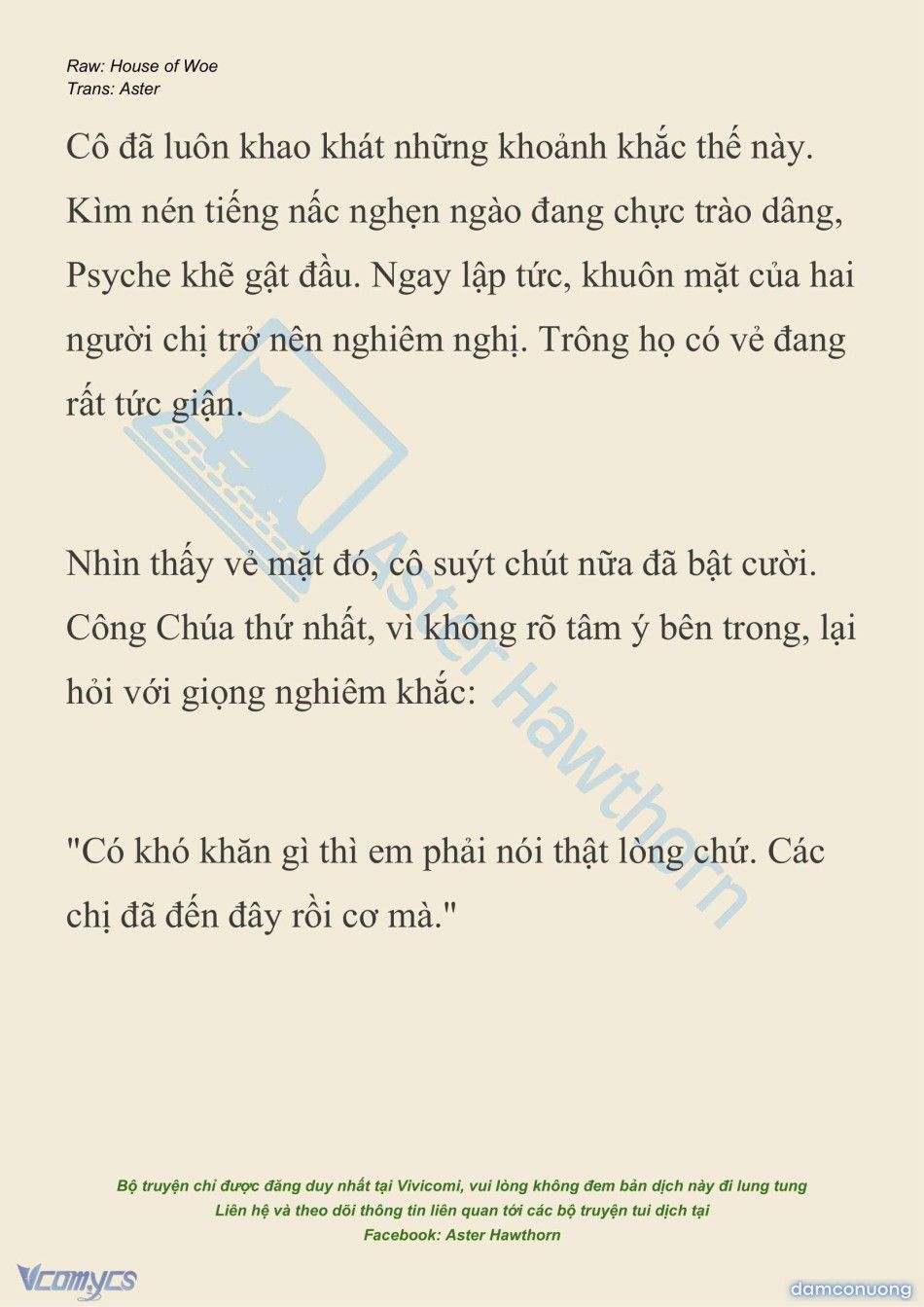 đọc truyện [novel] Dành Cho Các Nữ Thần: Dành Cho Psyche Chương 31 ảnh 13 tại Thiên Thai Truyện