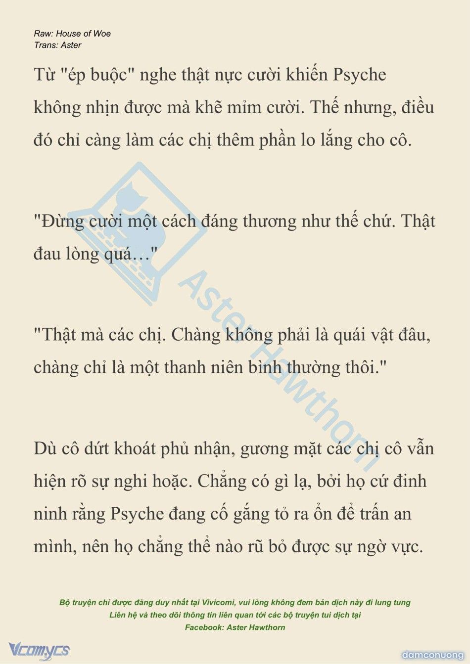 đọc truyện [novel] Dành Cho Các Nữ Thần: Dành Cho Psyche Chương 31 ảnh 16 tại Thiên Thai Truyện