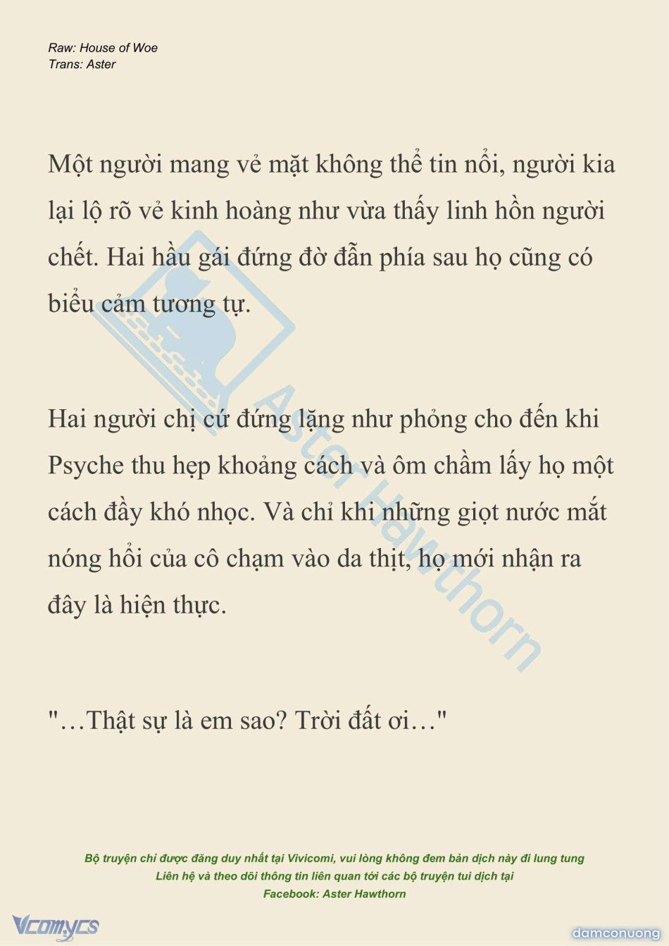 đọc truyện [novel] Dành Cho Các Nữ Thần: Dành Cho Psyche Chương 31 ảnh 4 tại Thiên Thai Truyện