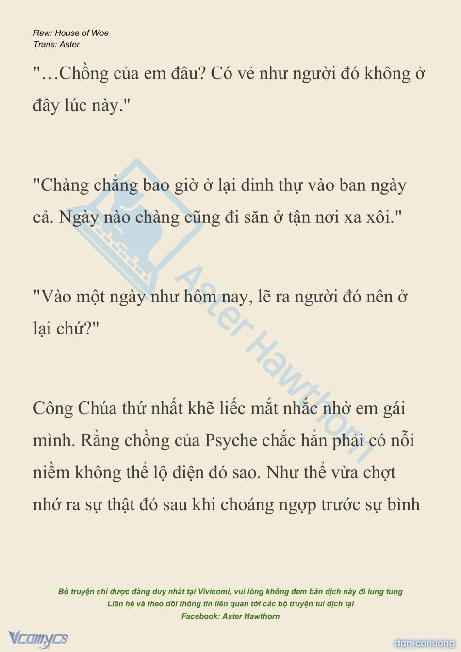 đọc truyện [novel] Dành Cho Các Nữ Thần: Dành Cho Psyche Chương 31 ảnh 9 tại Thiên Thai Truyện