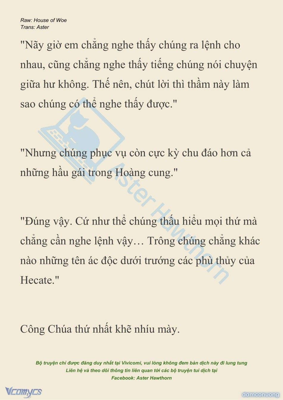 đọc truyện [novel] Dành Cho Các Nữ Thần: Dành Cho Psyche Chương 32 ảnh 19 tại Thiên Thai Truyện