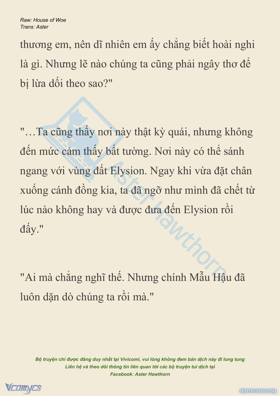 đọc truyện [novel] Dành Cho Các Nữ Thần: Dành Cho Psyche Chương 32 ảnh 22 tại Thiên Thai Truyện