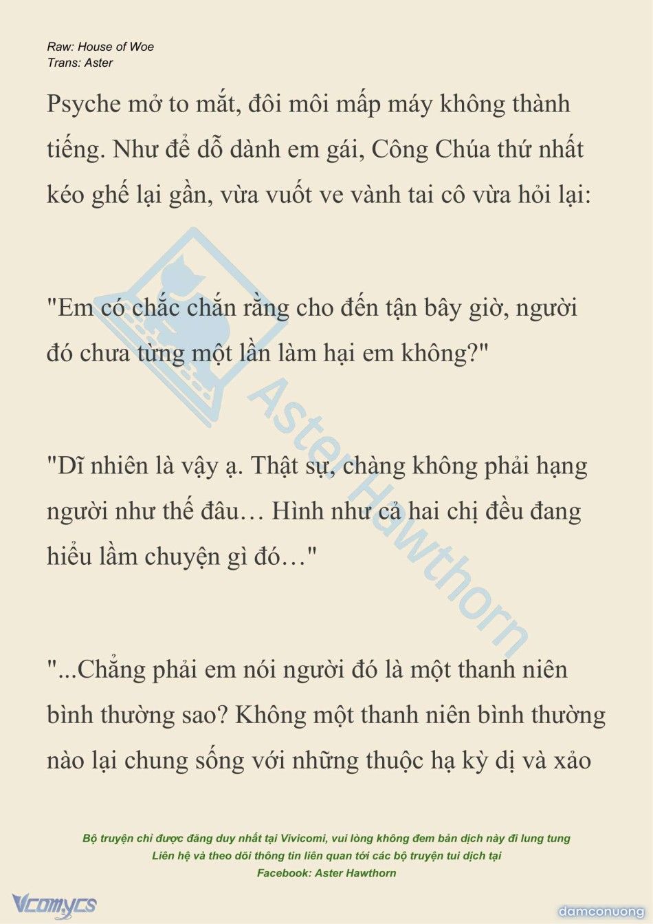 đọc truyện [novel] Dành Cho Các Nữ Thần: Dành Cho Psyche Chương 33 ảnh 13 tại Thiên Thai Truyện